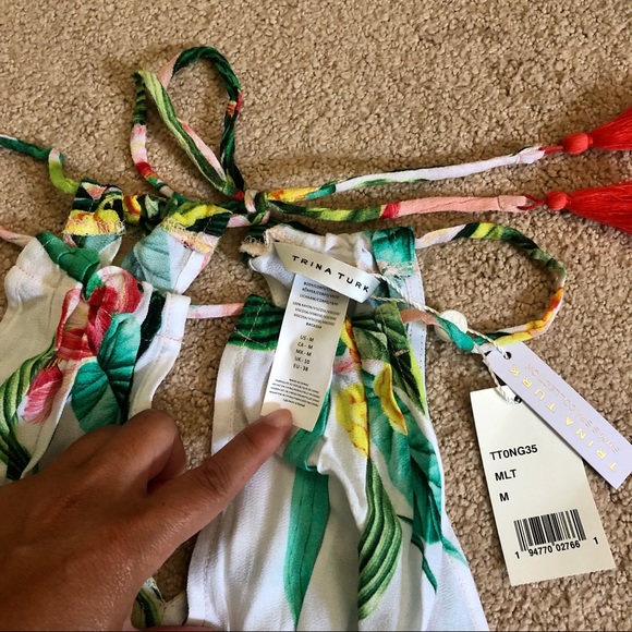 NWT✨ Trina Turk Tropical Swim Coverup - Picture 4 of 8